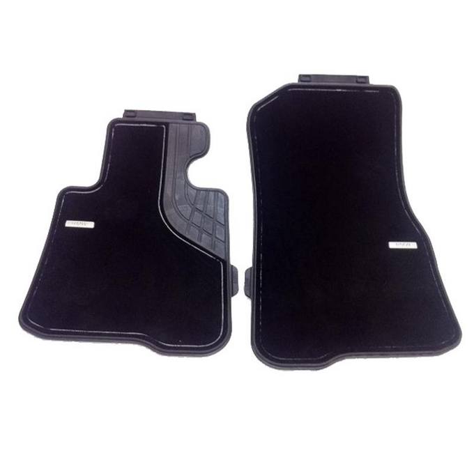 BMW Floor Mat Set - Front (Alaska Gray - Carpeted) 51472339143